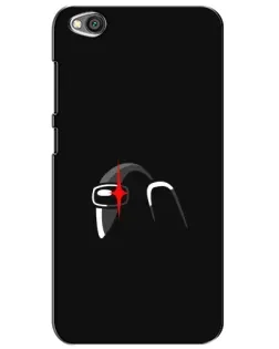Чехол для Xiaomi Redmi Go с картинкой «Among Us шлем»