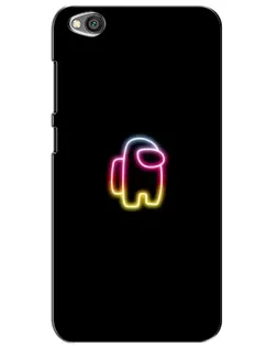 Чехол для Xiaomi Redmi Go с картинкой «Among Us градиент»