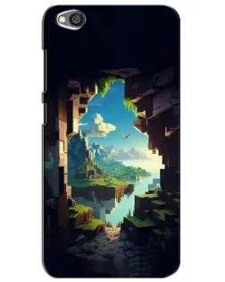 Чехол для Xiaomi Redmi Go с картинкой «Вид из пещеры»