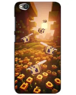 Чехол для Xiaomi Redmi Go с картинкой «Поле подсолнухов»