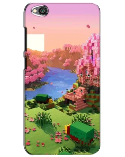 Чехол для Xiaomi Redmi Go с картинкой «Розовое дерево Minecraft» Чехол для Xiaomi Redmi Go с картинкой «Розовое дерево Minecraft»