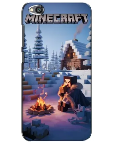 Чехол для Xiaomi Redmi Go с картинкой «Зимний Minecraft» Чехол для Xiaomi Redmi Go с картинкой «Зимний Minecraft»