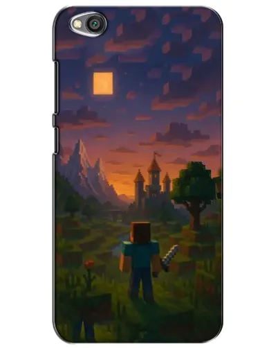 Чехол для Xiaomi Redmi Go с картинкой «Стив у башни» Чехол для Xiaomi Redmi Go с картинкой «Стив у башни»