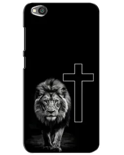 Чехол для Xiaomi Redmi Go с картинкой «Лев и Крест»