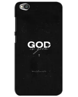 Чехол для Xiaomi Redmi Go с картинкой «GOD — Бог над всем»