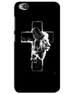 Чехол для Xiaomi Redmi Go с картинкой «Сияющий крест Jesus»