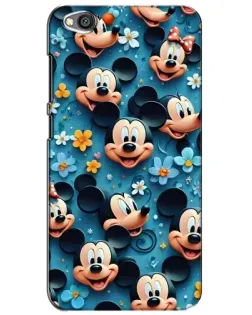 Чохол для Xiaomi Redmi Go з картинкою «Паттерн Міккі та Мінні»