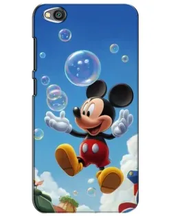 Чохол для Xiaomi Redmi Go з картинкою «Mickey та мильні бульбашки»