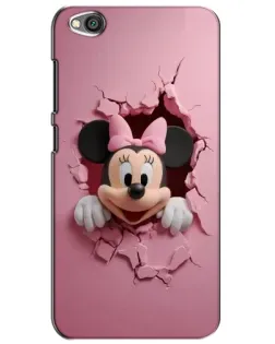 Чохол для Xiaomi Redmi Go з картинкою «Мінні крізь стіну»