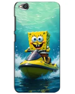 Чехол для Xiaomi Redmi Go с картинкой «Спанч Боб на гидроцикле» Чехол для Xiaomi Redmi Go с картинкой «Спанч Боб на гидроцикле»