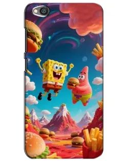 Чохол для Xiaomi Redmi Go з картинкою «Космічний фастфуд»