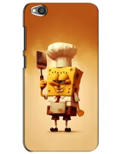 Чохол для Xiaomi Redmi Go з картинкою «Губка Боб кухар»