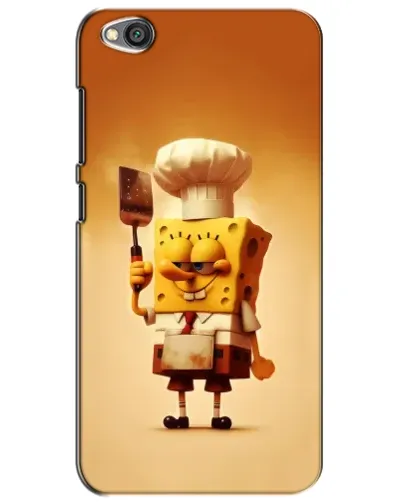 Чохол для Xiaomi Redmi Go з картинкою «Губка Боб кухар»