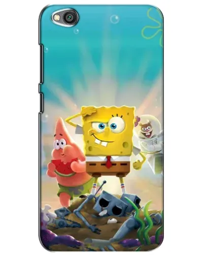Чохол для Xiaomi Redmi Go з картинкою «Спанч Боб переможець»