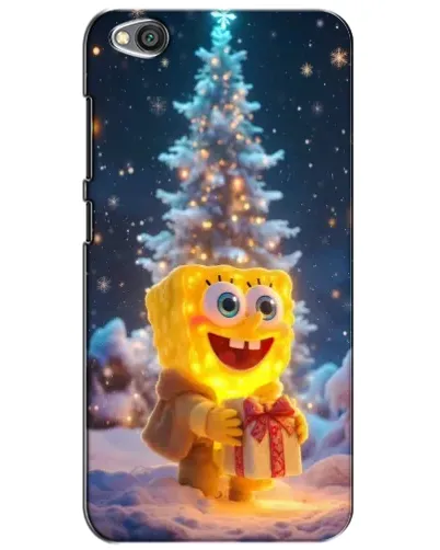 Чохол для Xiaomi Redmi Go з картинкою «Різдвяний Спанч Боб»