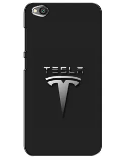 Чехол для Xiaomi Redmi Go с картинкой «Стальной логотип Tesla» Чехол для Xiaomi Redmi Go с картинкой «Стальной логотип Tesla»