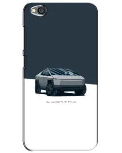 Чехол для Xiaomi Redmi Go с картинкой «Серебристый Cybertruck Tesla» Чехол для Xiaomi Redmi Go с картинкой «Серебристый Cybertruck Tesla»