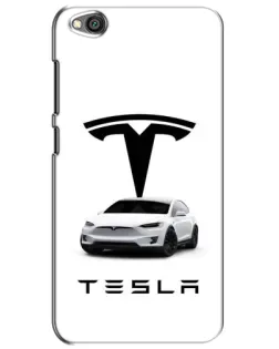 Чехол для Xiaomi Redmi Go с картинкой «Tesla White Style» Чехол для Xiaomi Redmi Go с картинкой «Tesla White Style»