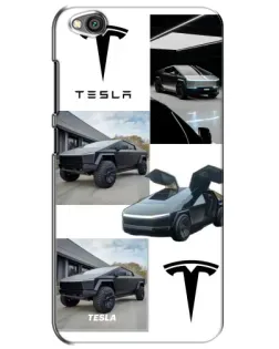 Чехол для Xiaomi Redmi Go с картинкой «Коллаж Cybertruck Tesla» Чехол для Xiaomi Redmi Go с картинкой «Коллаж Cybertruck Tesla»