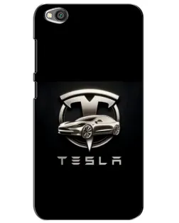 Чехол для Xiaomi Redmi Go с картинкой «Tesla — серебристое авто» Чехол для Xiaomi Redmi Go с картинкой «Tesla — серебристое авто»