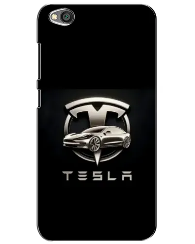 Чехол для Xiaomi Redmi Go с картинкой «Tesla — серебристое авто» Чехол для Xiaomi Redmi Go с картинкой «Tesla — серебристое авто»