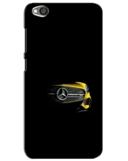 Чехол для Xiaomi Redmi Go с картинкой «Mercedes — ретро стиль»