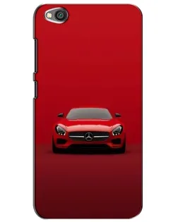 Чохол для Xiaomi Redmi Go з картинкою «Червоний Mercedes AMG»