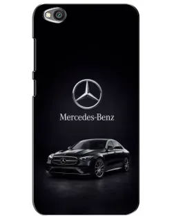 Чехол для Xiaomi Redmi Go с картинкой «Mercedes — решетка радиатора»