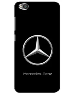 Чехол для Xiaomi Redmi Go с картинкой «Mercedes Silver Logo»