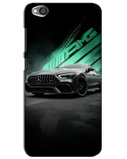 Чехол для Xiaomi Redmi Go с картинкой «Темный Mercedes AMG»