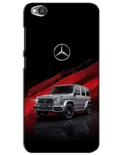 Чехол для Xiaomi Redmi Go с картинкой «Mercedes G-Class красный»