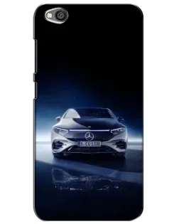 Чехол для Xiaomi Redmi Go с картинкой «Ночной Mercedes EQ»