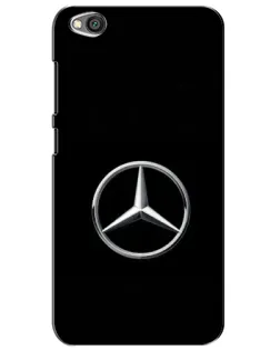Чехол для Xiaomi Redmi Go с картинкой «Mercedes классический лого»