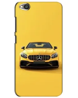 Чехол для Xiaomi Redmi Go с картинкой «Желтый Mercedes GT»