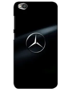 Чехол для Xiaomi Redmi Go с картинкой «Mercedes на металле»