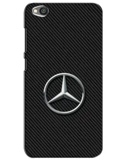Чехол для Xiaomi Redmi Go с картинкой «Карбоновый Mercedes стиль»