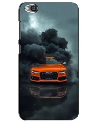 Чехол для Xiaomi Redmi Go с картинкой «Audi в облаках дыма» Чехол для Xiaomi Redmi Go с картинкой «Audi в облаках дыма»