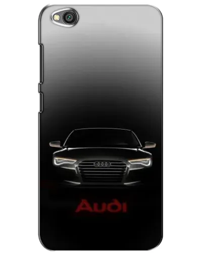 Чехол для Xiaomi Redmi Go с картинкой «Audi — градиентный контур» Чехол для Xiaomi Redmi Go с картинкой «Audi — градиентный контур»