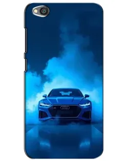 Чехол для Xiaomi Redmi Go с картинкой «Audi — голубая энергия»