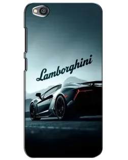 Чехол для Xiaomi Redmi Go с картинкой «Классическая надпись Lamborghini»