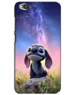 Чехол для Xiaomi Redmi Go с картинкой «Стич на рассвете»