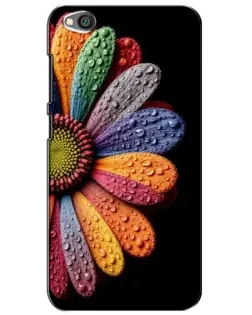 Чехол для Xiaomi Redmi Go с картинкой «Радужный цветок»
