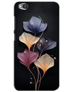 Чехол для Xiaomi Redmi Go с картинкой «Лиловые цветы грации»