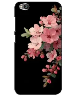 Чехол для Xiaomi Redmi Go с картинкой «Розовая ветка сакуры»