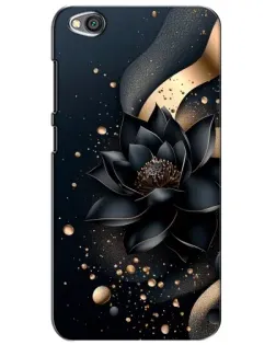 Чехол для Xiaomi Redmi Go с картинкой «Черный лотос»