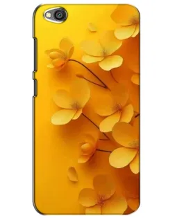 Чехол для Xiaomi Redmi Go с картинкой «Золотые лепестки»