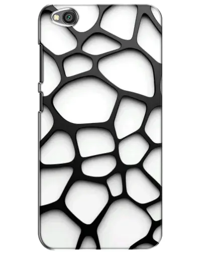 Чехол для Xiaomi Redmi Go с картинкой «Белая объемная сетка» Чехол для Xiaomi Redmi Go с картинкой «Белая объемная сетка»