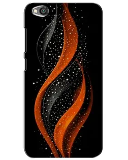 Чехол для Xiaomi Redmi Go с картинкой «Огненная звездная волна»