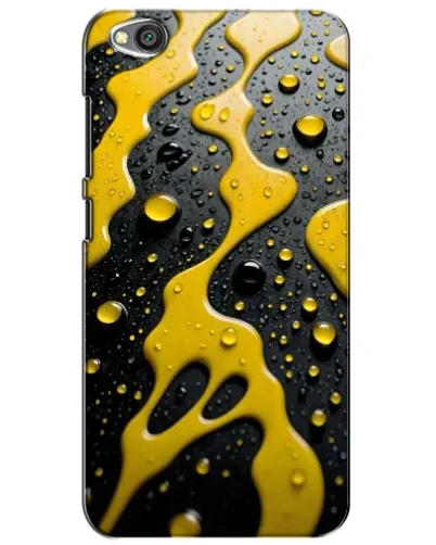 Чехол для Xiaomi Redmi Go с картинкой «Жидкое желтое золото» Чехол для Xiaomi Redmi Go с картинкой «Жидкое желтое золото»