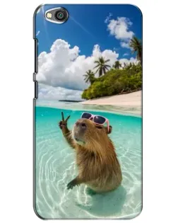 Чехол для Xiaomi Redmi Go с картинкой «Капибара на море» Чехол для Xiaomi Redmi Go с картинкой «Капибара на море»